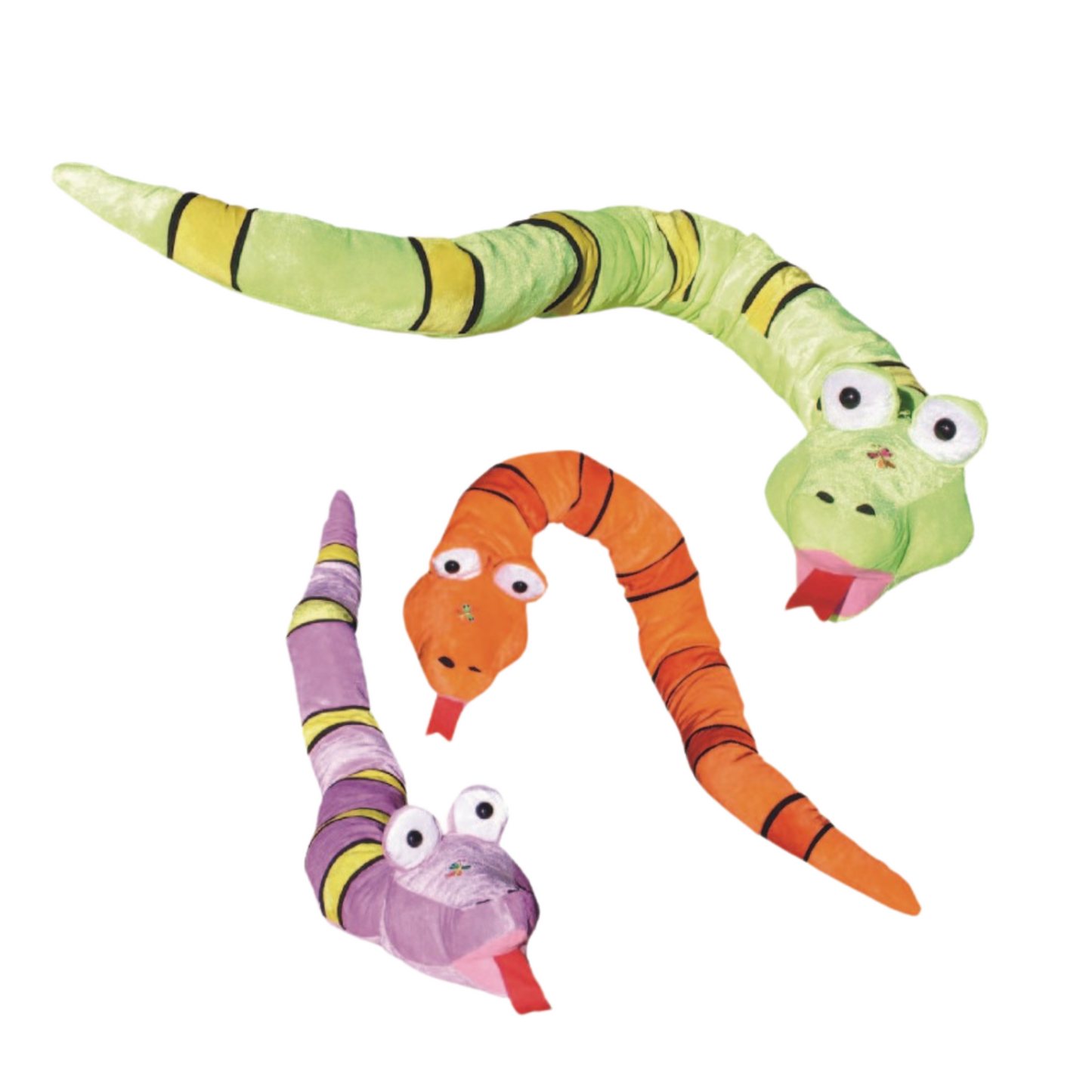 Peluche Serpiente Fluorescente